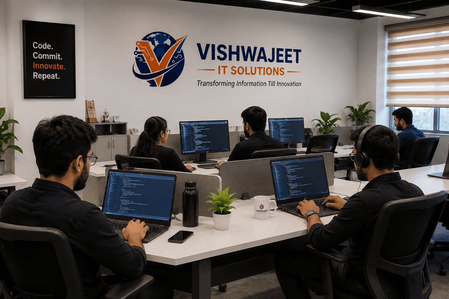 The Vishwajeet IT Solutions workspace
